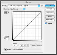 ETTR+2.5: no compensation needed