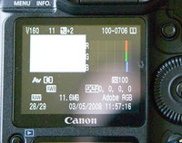 Camera WB at daylight